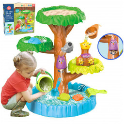 Stolik Wodny 2w1 Piaskownica Wesołe Drzewko 8 akc
