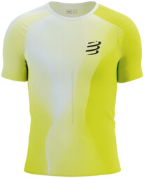 COMPRESSPORT Koszulka biegowa PERFORMANCE SS T-SHIRT safe yellow
