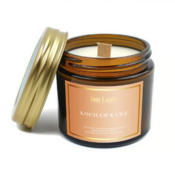 Your Candle Świeca sojowa z drewnianym knotem kocham