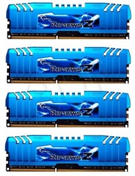 G.SKILL Zestaw pamięci RipjawsX F3-1600C9Q-32GXM (DDR3 DIMM; 4