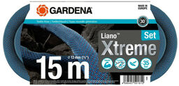 GARDENA Wąż tekstylny Liano Xtreme 15m zestaw (18465-20)