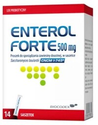 Enterol Forte 500 mg, Saszetki