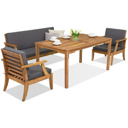 Meble ogrodowe z drewna akacjowego Danang Apetito 5