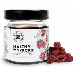 Maliny w syropie całe owoce 235 g The