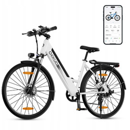 Rower elektryczny Qekud 26" Step-Thru E-Bike 250W Silnik