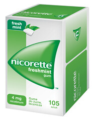 Guma NICORETTE 4 mg Freshmint 15 sztuk