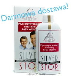 Silver Stop, Płyn Przeciw Siwym Włosom, 200ml