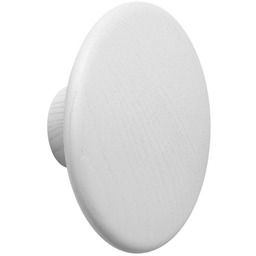 Muuto DOTS Wieszak Drewniany L 17 cm Biały