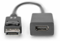 Digitus Kabel adapter Displayport 1.1a z zatrzaskiem Typ