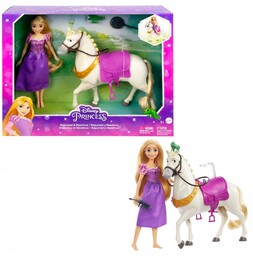 Mattel Disney Princess Lalka Roszpunka I Maksimus HLW23