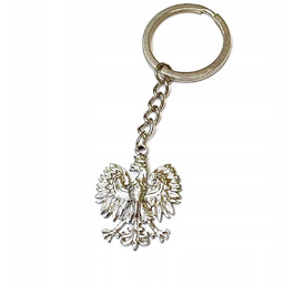 Brelok do kluczy wisiorek breloczek - polski orzeł