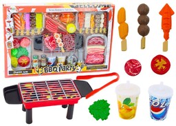 Zestaw Przyjęcie Grill Potrawy Napoje Warzywa 40 Elementów