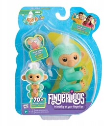 Małpka Fingerlings Ava Seledynowa