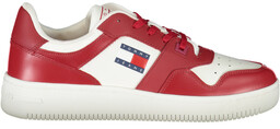 CZERWONE BUTY SPORTOWE MĘSKIE TOMMY HILFIGER