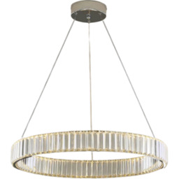 Bohemia 60 A Chrome - żyrandol kryształowy LED