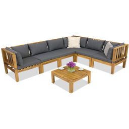 Meble ogrodowe Brunei Corner 6 Garden Point akacja