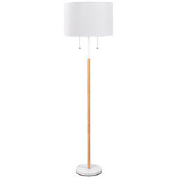 Lampa stojąca Fogo 2xE27 biała LP-0304/2F WH -