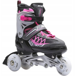 2X Łyżworolki Enero Pro 1040752 4w1 (rozmiar 38-41)