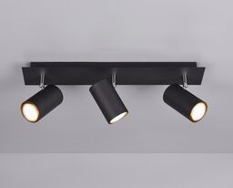 Trio Regulowana lampa sufitowa Marley 802400332 czarne tuby