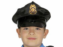 Czapka policjanta dla dziecka - 1 szt.
