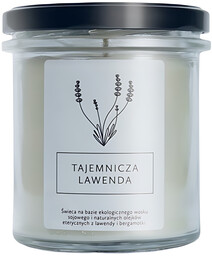 Hagi - Świeca sojowa - Tajemnicza Lawenda -