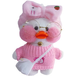 Lalafanfan kaczka pluszowa 30 cm urocza maskotka
