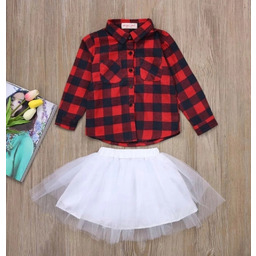 Komplet Dla Dziewczynki Spódniczka Tutu Tiulowa Tiul Biała