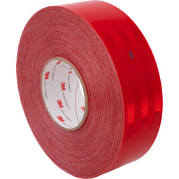 Taśma odblaskowa samoprzylepna konturowa 3M czerwona - 1