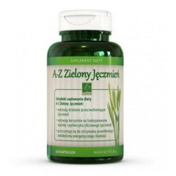 A-Z Zielony Jęczmień 40 mg - 60 kapsułek