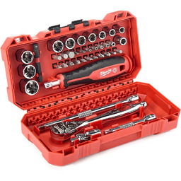 MILWAUKEE 4932498381 Zestaw kluczy nasadowych Liczba narzędzi: 38