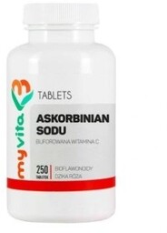 MyVita Askorbinian sodu, 250 tabletek