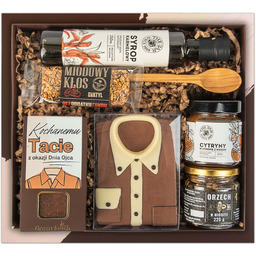 Kosz prezentowy na dzień ojca, zestaw dla taty