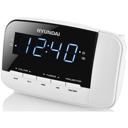 Budzik z radiem i projektorem Hyundai RAC481PLLWW