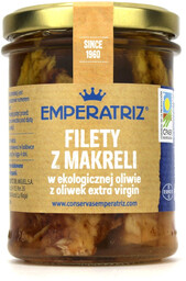 EMPERATRIZ Makrela Filety W Bio Oliwie Z Oliwek