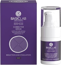 BasicLab Dermocosmetics korygujące serum do twarzy z retinalem,