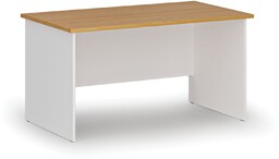 Biurko proste PRIMO WHITE, 1400 x 800 mm,