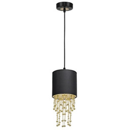 MILAGRO MLP6439 Lampa wisząca ALMERIA BLACK/GOLD 1xE27