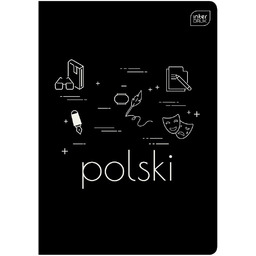 Zeszyt A5/60k kratka J. Polski (10szt) - INTERDRUK
