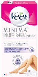 VEET_Minima Easy Gel plastry do depilacji z woskiem