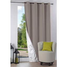 Stof Zasłona termiczna na przelotkach NELSON, 135 x