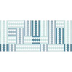 Laroom Dywan, Vinylic Flooring PVC-Antislip, Turkusowy