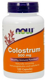 Now Foods Colostrum 500 mg 120 kaps. -