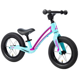 KARBON Rowerek biegowy First Błękitno-różowy Czujnik dymu 40