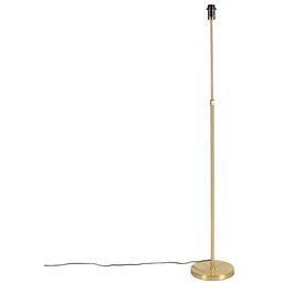 Lampa stojąca vintage regulowana złota - Parte