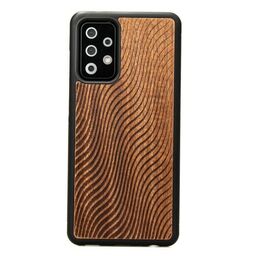 Bewood Drewniane etui do Galaxy A72 5G, Fale