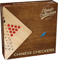 Tactic Chinese Checker in cardbord box, Multicoloured, 40219