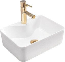 REA-U8196 Umywalka nablatowa Kelly Mini