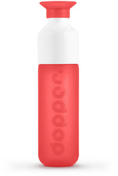 Wielorazowy bidon Dopper Original 450 ml - coral