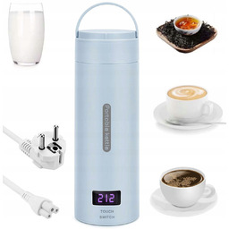 Termos Elektryczny Mini Czajnik Kubek 300W 380ML-500ML