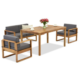 Meble ogrodowe z drewna akacjowego Maskat Apetito 4